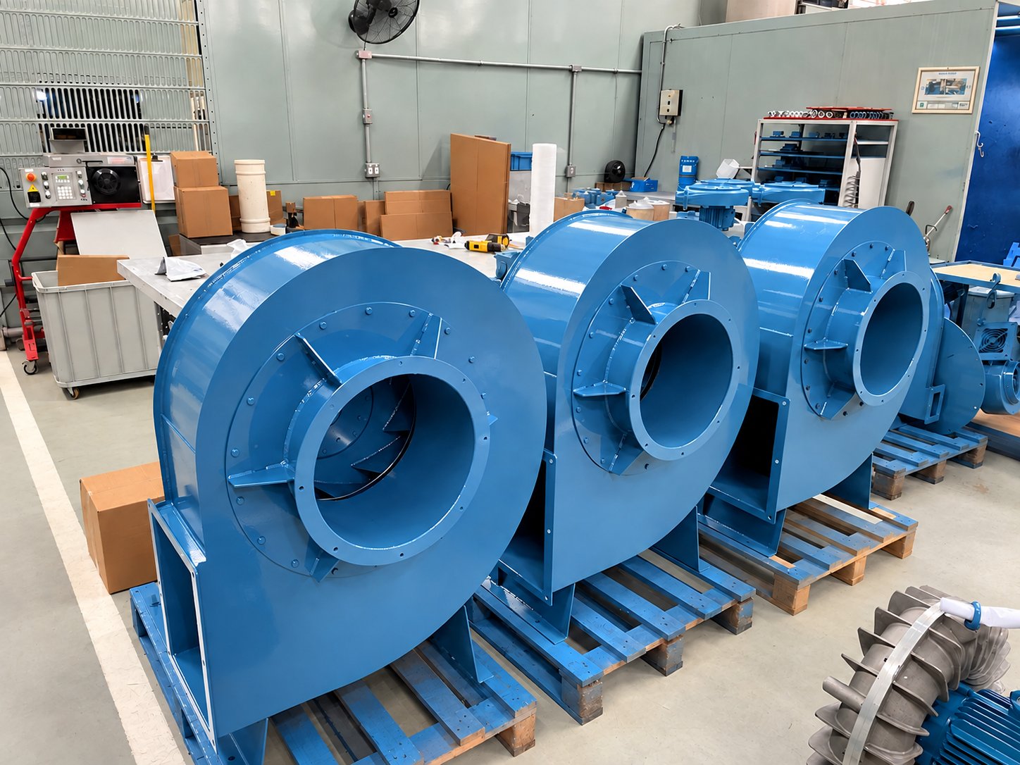 Ventiladores centrifugos industriais Fluxion